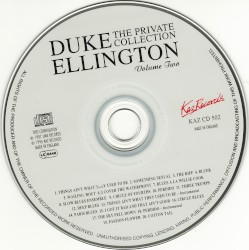 The Private Collection Volume Two, Studio Sessions Chicago 1957, New York 1962