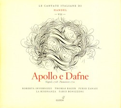 Le Cantate Italiane di Handel, Vol. VII: Apollo e Dafne