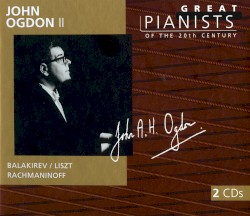 Great Pianists of the 20th Century, Volume 73: John Ogdon II