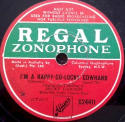 I’m a Happy‐Go‐Lucky Cowhand / Will I Meet Old Faithful Up Yonder