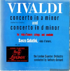 Concerto in A minor / Concerto in D minor