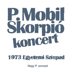 Koncert 1973 Egyetemi Színpad