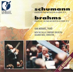 Schumann: Piano Concerto, op. 54 / Brahms: Piano Concerto no. 1, op. 15