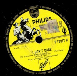 I Don’t Care (If Tomorrow Never Comes)