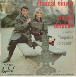 Chantal Simon & Michel Delpech chantent « Copains‐clopant »