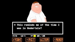Cutaway Approaching (Family Guy x Undertale)