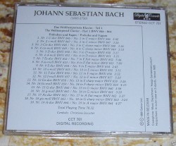 Complete Works for Harpsichord, Vol. 1: From The Welltempered Clavier, Part 1 BWV 846-864