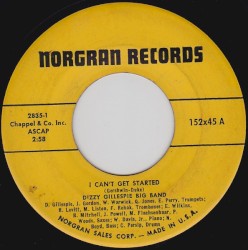 I Can't Get Started / Groovin' for Nat