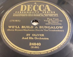 We'll Build a Bungalow / Nashville Blues