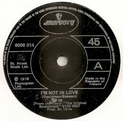 I’m Not in Love