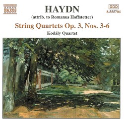 String Quartets: Op. 3, nos. 3-6