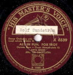 All in Fun / All the Things You Are