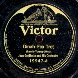 Dinah / After I Say I'm Sorry