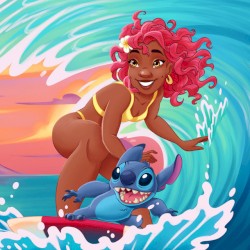 Hawaiian Roller Coaster Ride (female version)