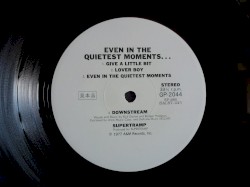 Even in the Quietest Moments…