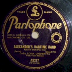 Alexander's Ragtime Band / Song of the Islands