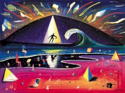 Another Night Surf on the Gulf