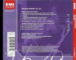 The Perlman Edition: Johannes Brahms