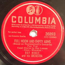 Full Moon and Empty Arms / It Might as Well Be Spring