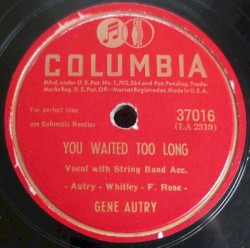 You Waited Too Long / That Little Kid Sister of Mine