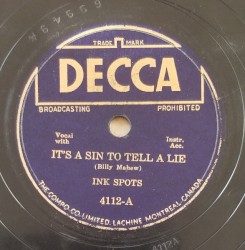 It's a Sin to Tell a Lie / Is It a Sin (My Loving You)