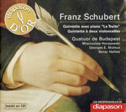 Quintette D. 667 Op. 114 "La Truite" - Quintette D. 956 Op. 163
