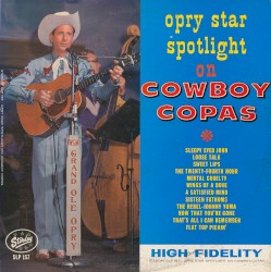 Opry Star Spotlight on Cowboy Copas