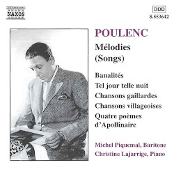 Mélodies (Songs)