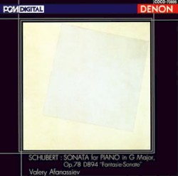 Piano Sonata in G major, op. 78, D. 894