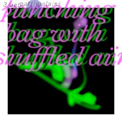 Punching Bag With Shuffled Air