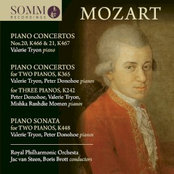 Piano Concertos for One, Two and Three Pianos