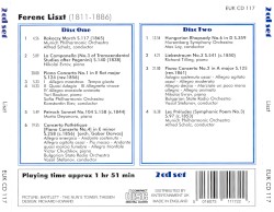 Hungarian Rhapsody no. 6 / Liebestraum no. 3 / Piano Concertos 1 & 2