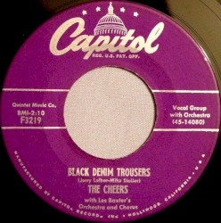 Black Denim Trousers