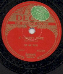 If I Didn't Care / Whispering Grass