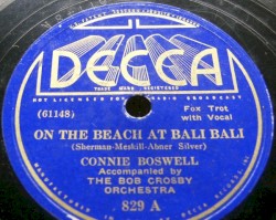 On the Beach at Bali Bali / I Met My Waterloo (Down by the Beautiful Sea)