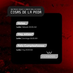 Cosas de la peda