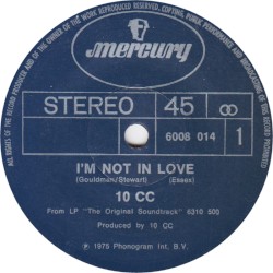 I’m Not in Love