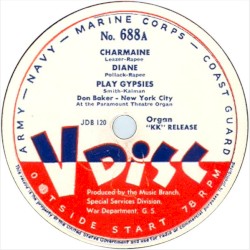 Charmaine / Diane / Play Gypsies / Chitarra romana / La paloma