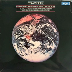 Symphony of Psalms / Canticum Sacrum