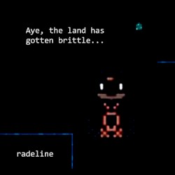 aye the land has gotten brittle