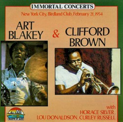 New York City, Birdland Club, February 21, 1954