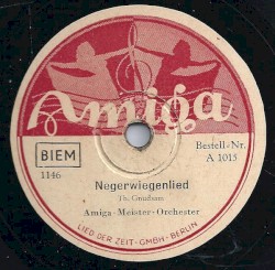 Negerwiegenlied / Ich tanz mit Frl. Dolly Swing