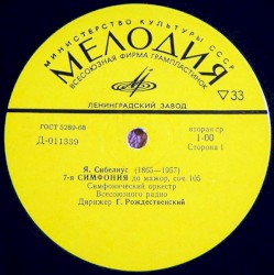 Symphony no. 7 / Finlandia / Love Suite
