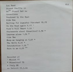 1985: Street Shuffle on 84th Street but No Sensations