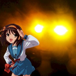 Meowing Panda Keychain / 涼宮ハルヒの憂鬱 Keychain With Very Low Batteries