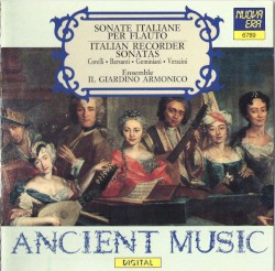 Sonate Italiane per Flauto.