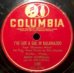 I've Got a Gal in Kalamazoo / Serenade in Blue