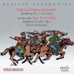 Nikolai Rimsky-Korsakov: Symphony No. 1 Op. 1 / Igor Stravinsky: Symphony in E flat Op. 1, Scherzo Fantastique