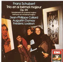 Trio en si bémol majeur, op. 99