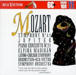 Symphony no. 41 'Jupiter' / Piano Concerto no. 21 'Elvira Madigan'